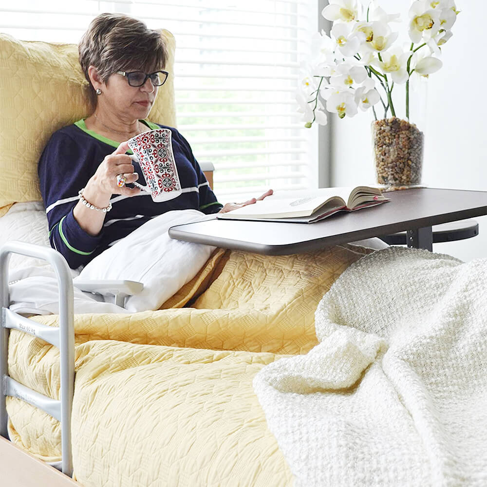 Overbed Table with Auto Touch • Overbed and Lift Chair Tables, Overbed