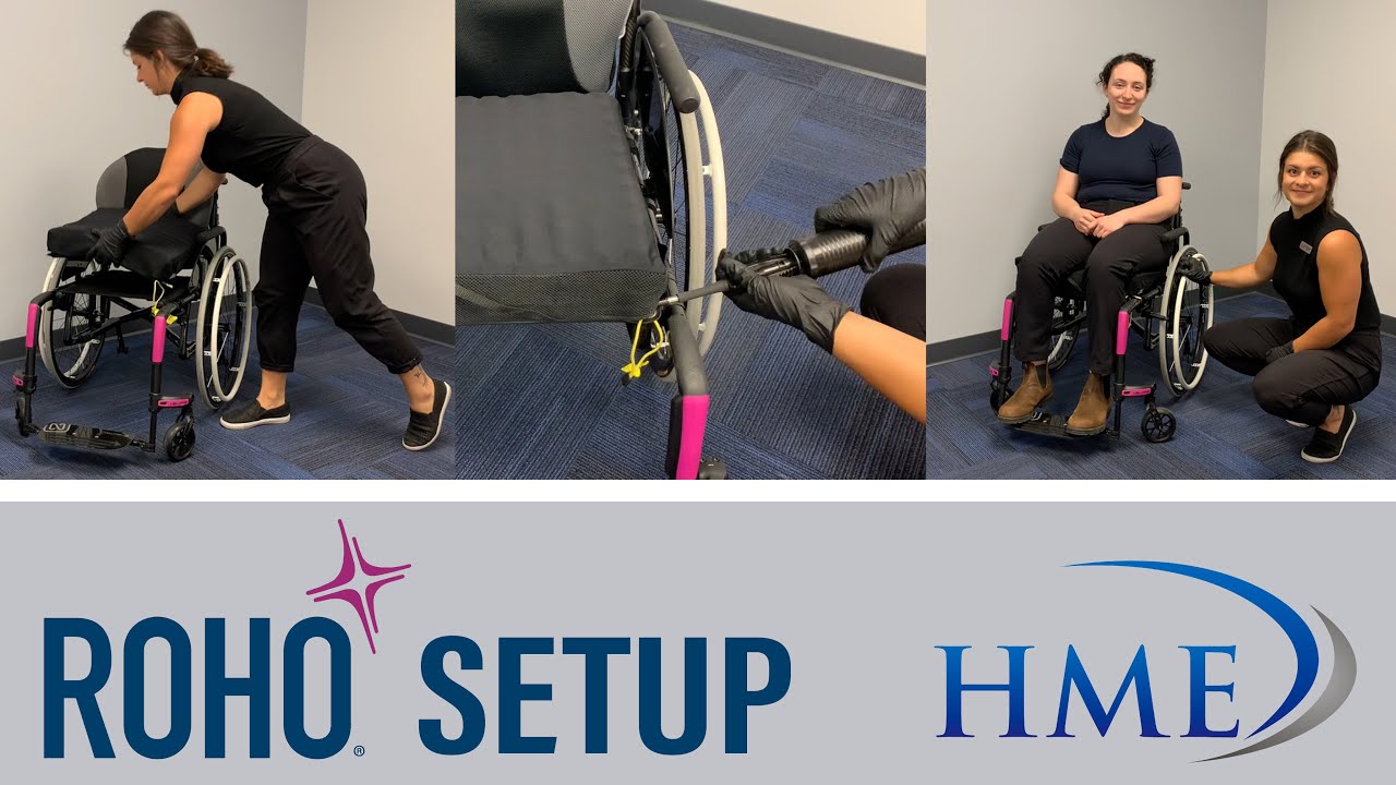 StepByStep ROHO Cushion/Section Setup Guide • HME Home Health