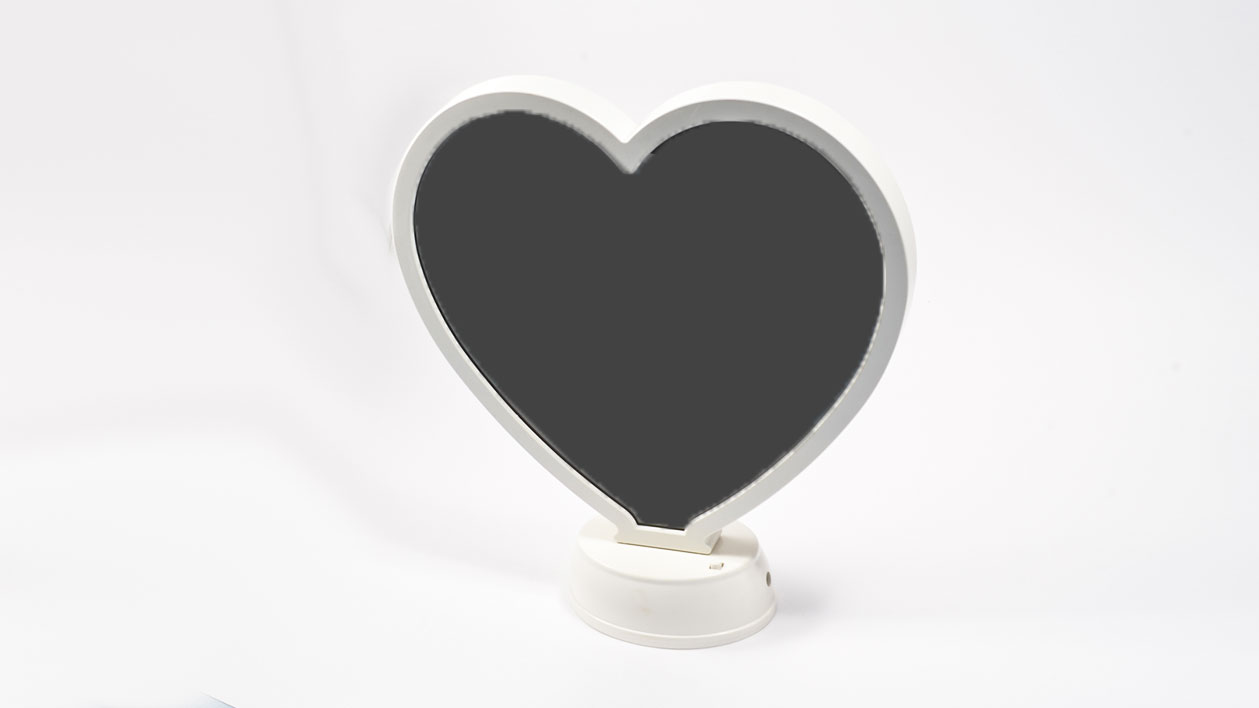 LED 3D Magic Mirror [Heart] HMeCart