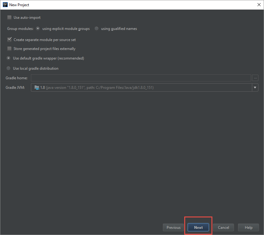 Create Gradle Java or Groovy Project using Intellij IDEA HMTMCSE