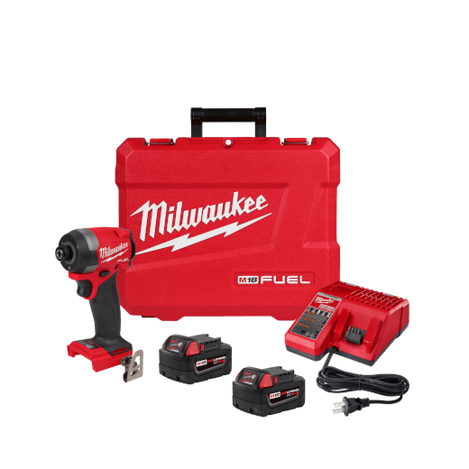 Milwaukee M18 Fuel 1/4″ Hex Impact Driver Kit – HNT Tools