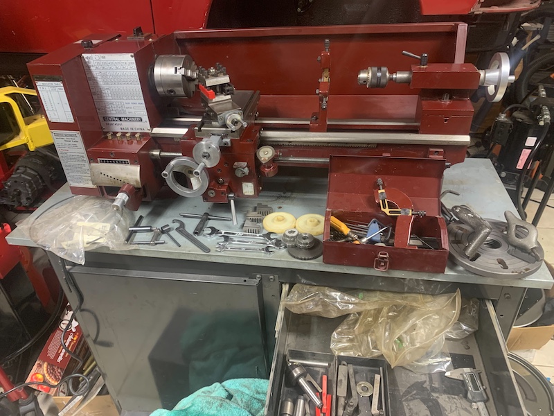 My First Lathe HF 9" x 20" The HobbyMachinist