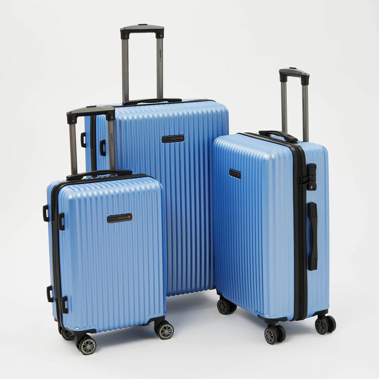 Swiss Brand Blue Riga 2 0 Hardshell Suitcases Cheap Luggage Sales Shop