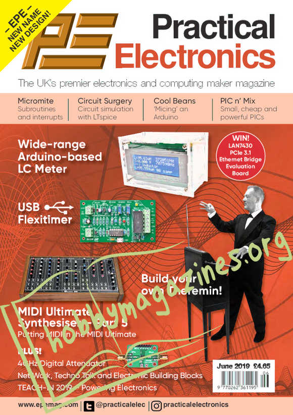 Practical Electronics June 2019 » Hobby Magazines Free Download