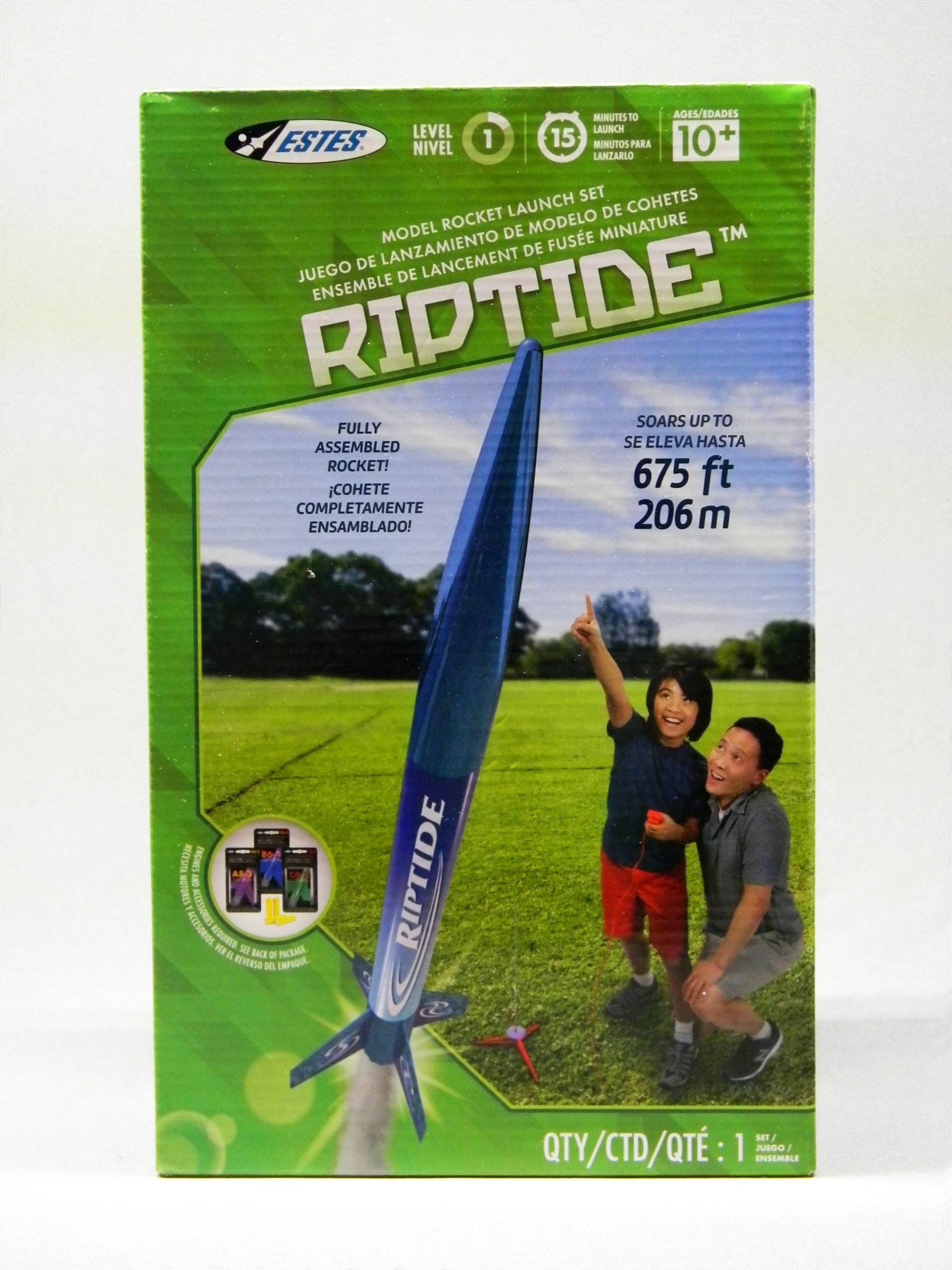 ESTES RIPTIDE MODEL ROCKET LAUNCH SET EST1403
