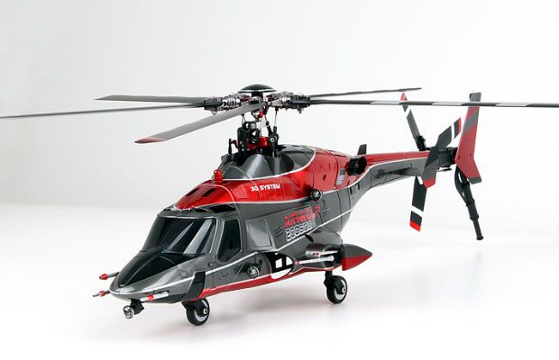 Hobby Tech Walkera Airwolf 200SD5 Flybarless RC Helicopter With Devo 7
