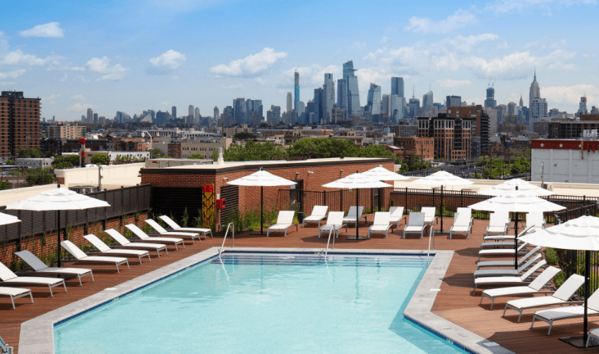Jersey City Luxury Rental One Ten Offers Summer Amenities Worth Envying