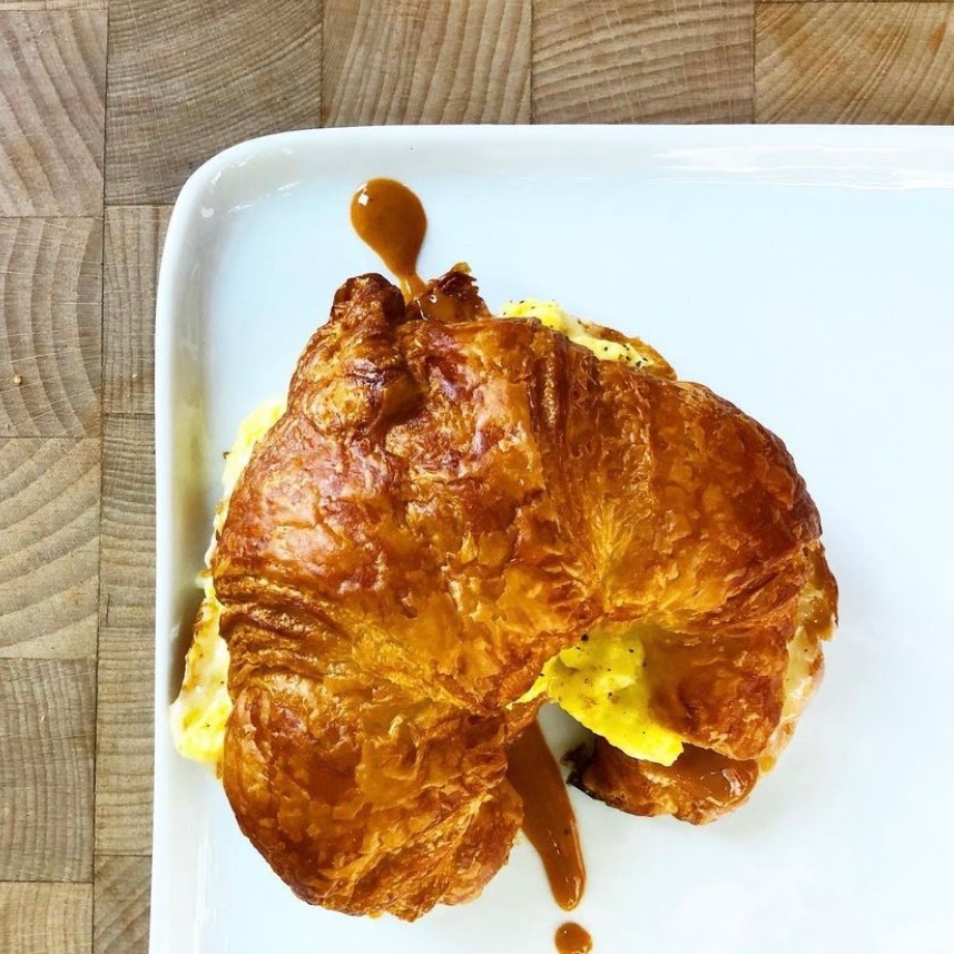 The Croissant Sandwiches You *Must* Order in Hoboken + Jersey City