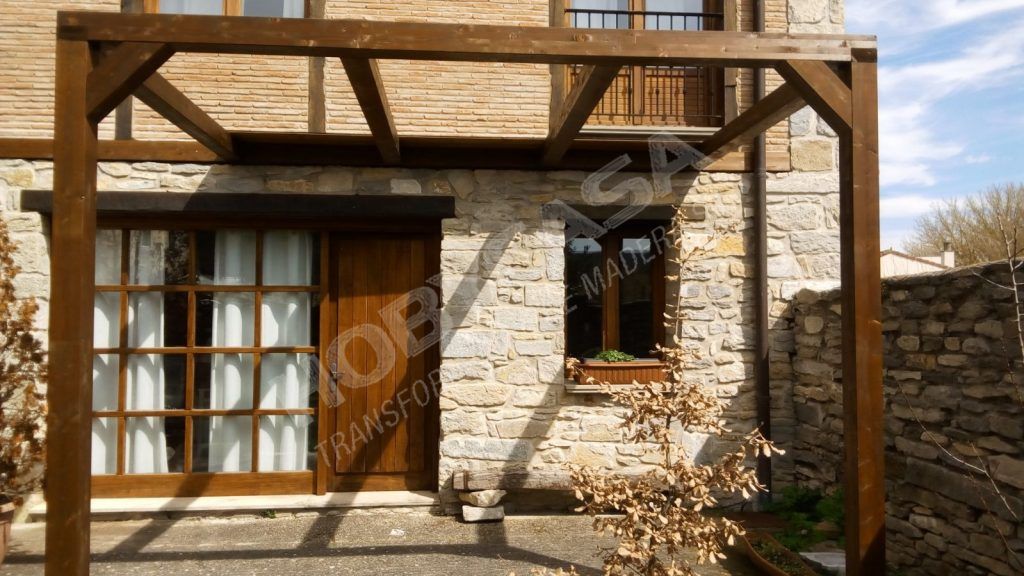 Pérgolas y porches de madera precios ️ Hobycasa