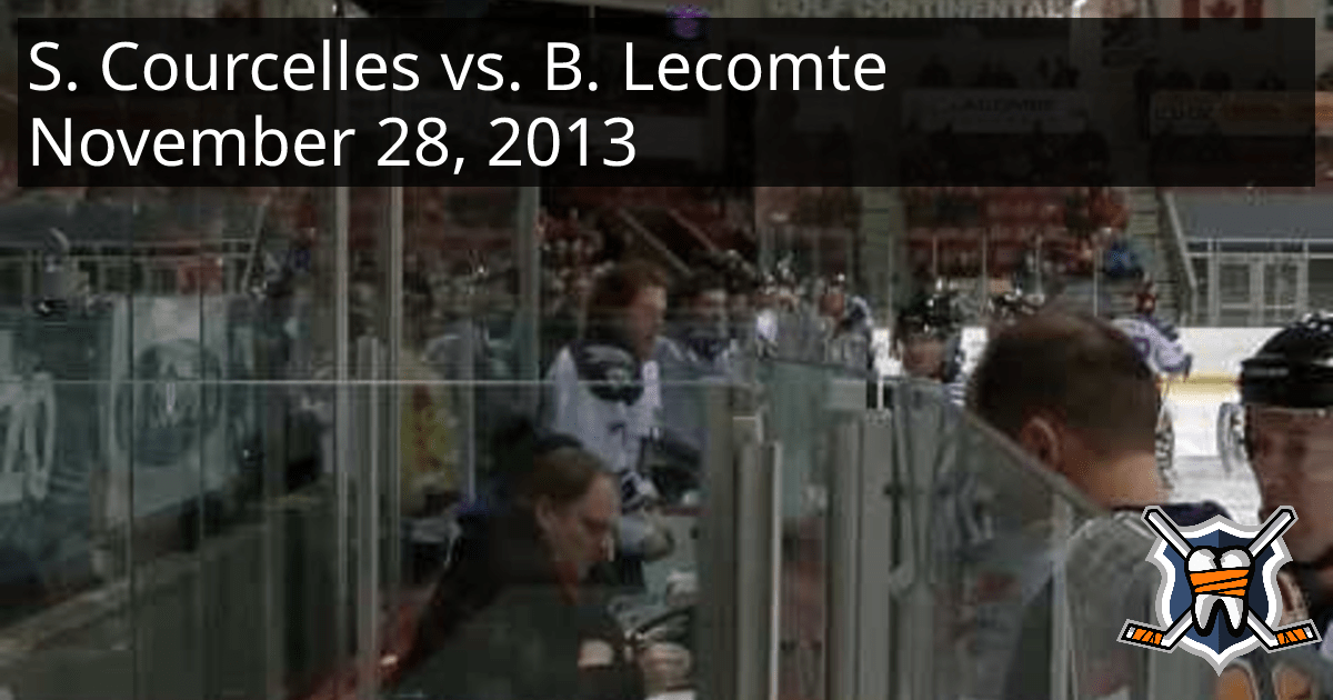 Sébastien Courcelles vs. Benjamin November 28, 2013 l