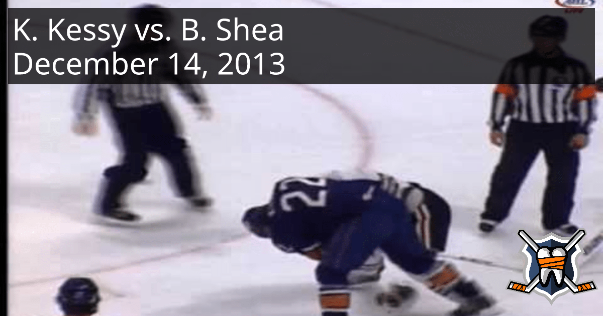 Kale Kessy vs. Bobby Shea, December 14, 2013 Oklahoma City Barons vs