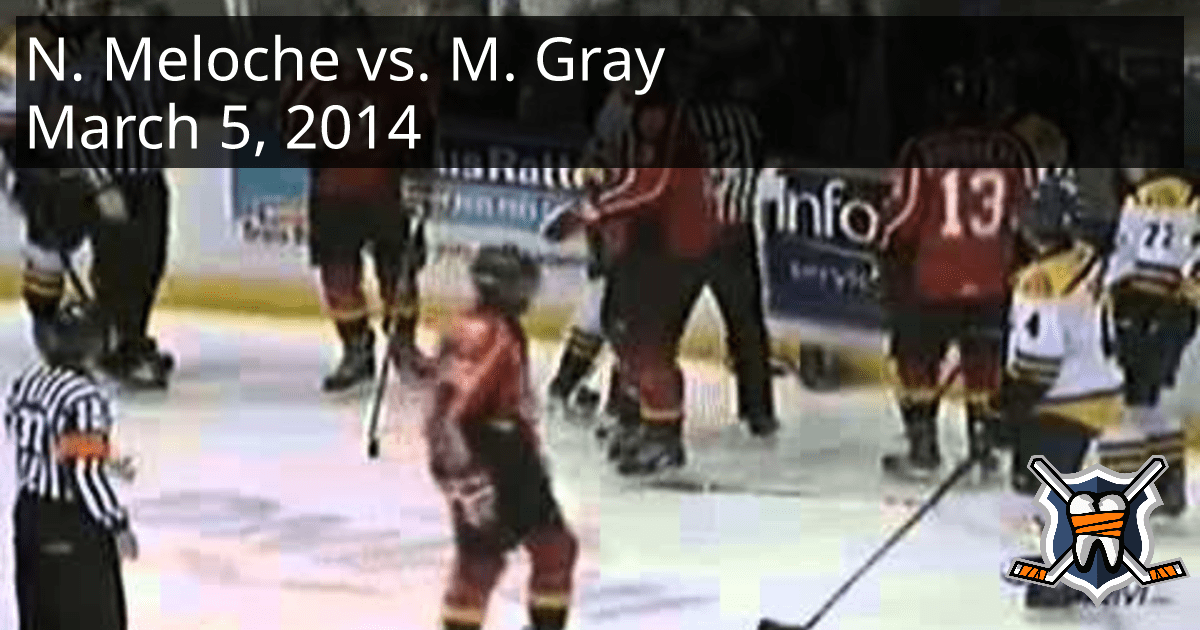 Nicolas Meloche vs. Mason Gray, March 5, 2014 Drakkar vs