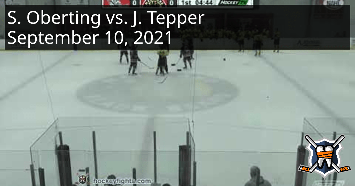 Sylas Oberting vs. James Tepper, September 10, 2021 New Jersey Titans