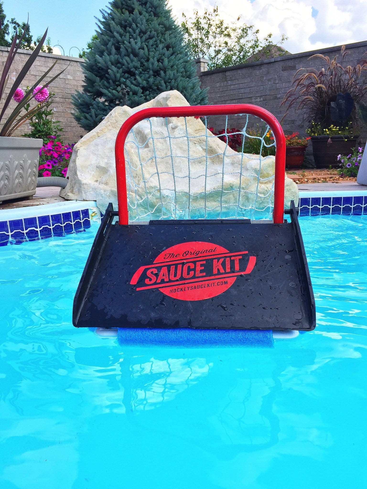 Original Hockey Water Attachment Kit (Attachment + 8 Floating Pucks