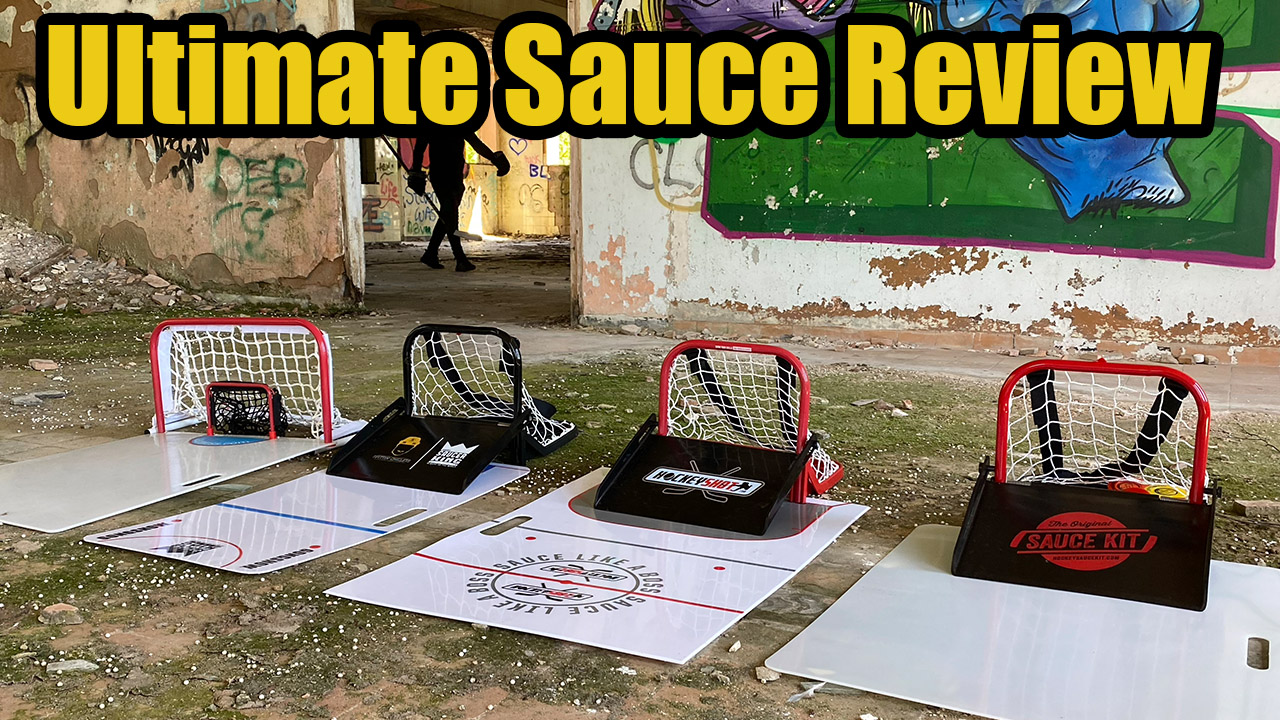 Ultimate Hockey Sauce review Sauce Toss vs Sauce Kit, HockeyShot DIY Combo & Gongshow Saucer