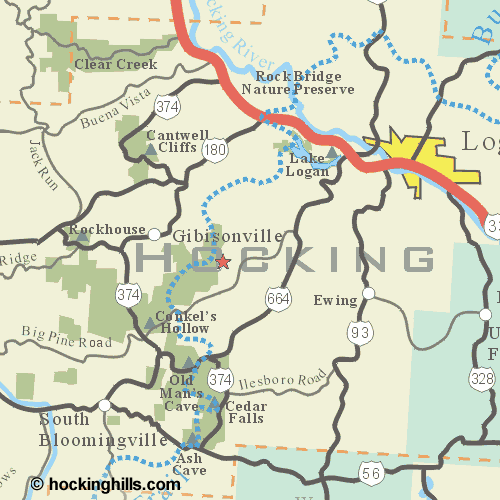 White Pines Ohv Trail Map