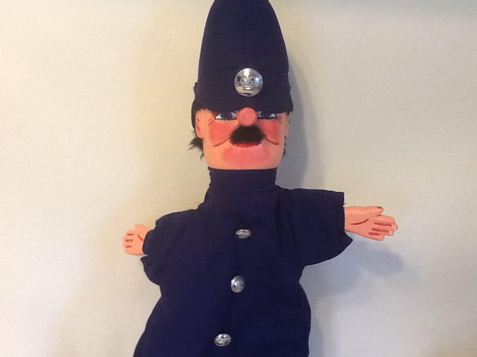 Policeman Puppet No. 2. Hocus Pocus Magic