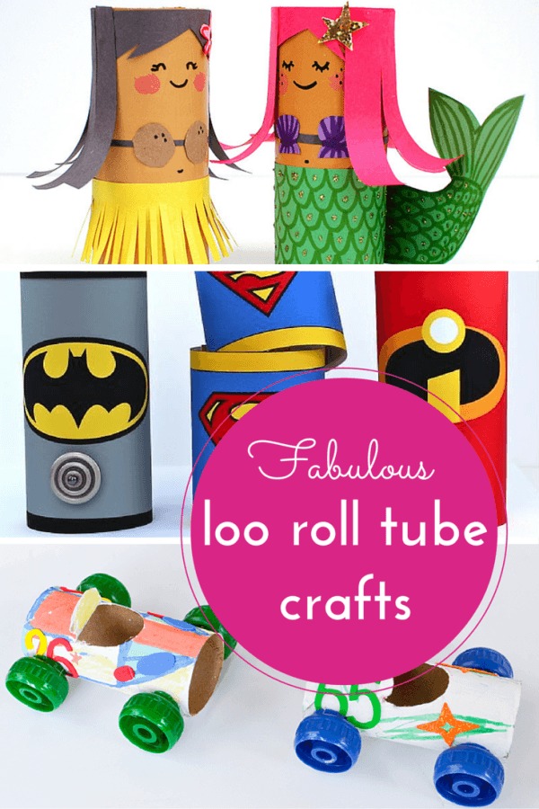 Fabulous things to make using toilet paper tubes!