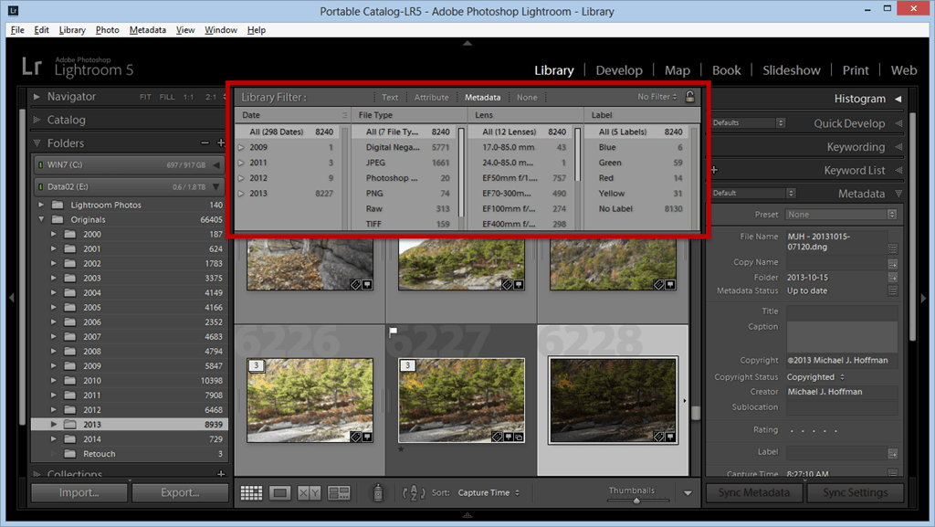 Lightroom Library Filter Bar Disappeared Lightroom Everywhere