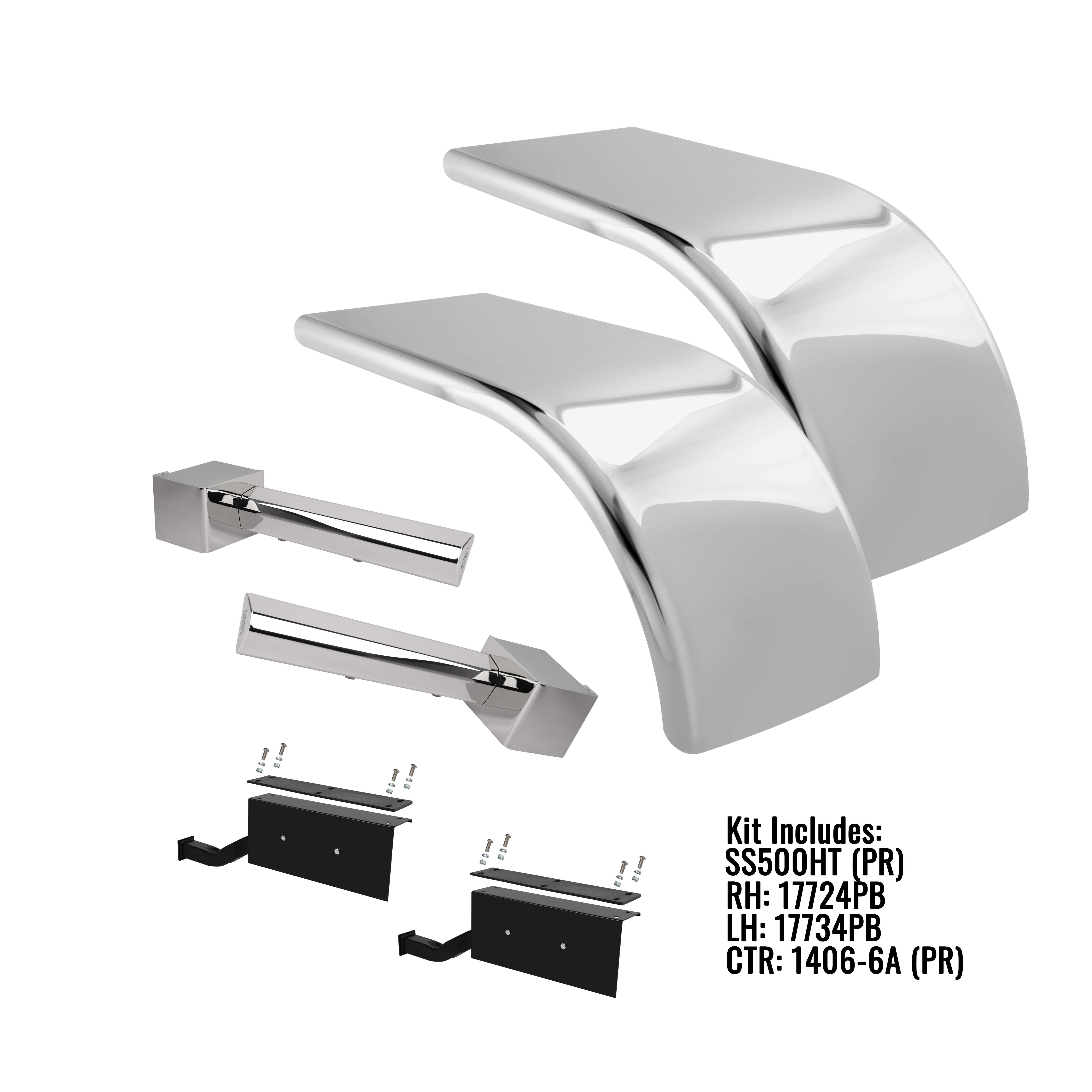 Kit Part Number (SS500HTPB2) Hogebuilt