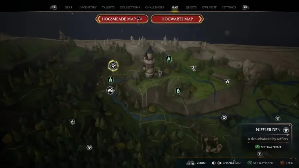 Where to Find Niffler Hogwarts Cafe