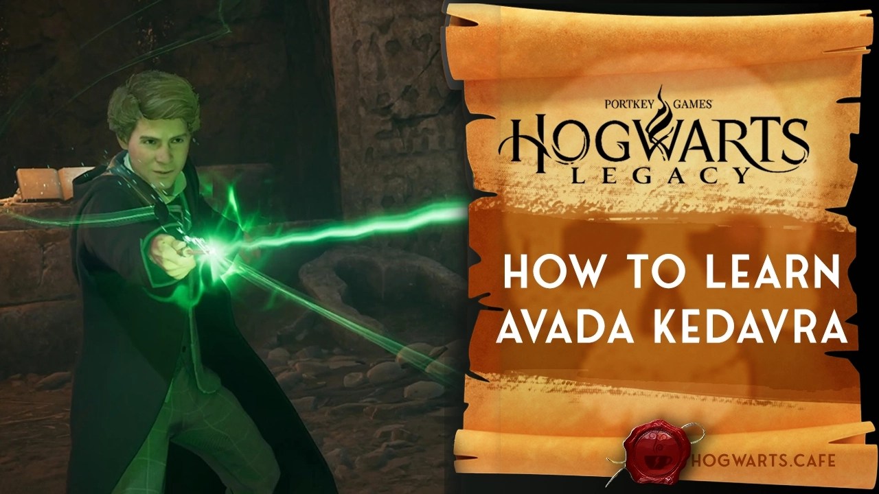 How to Learn Avada Kedavra Hogwarts Cafe