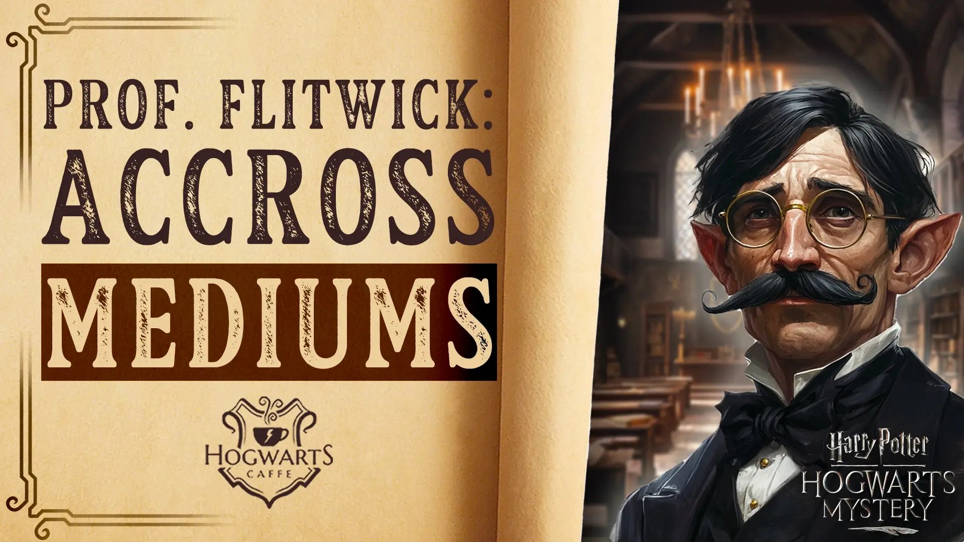 Professor Flitwick A Master of Charm and Cheer Across Mediums(04)