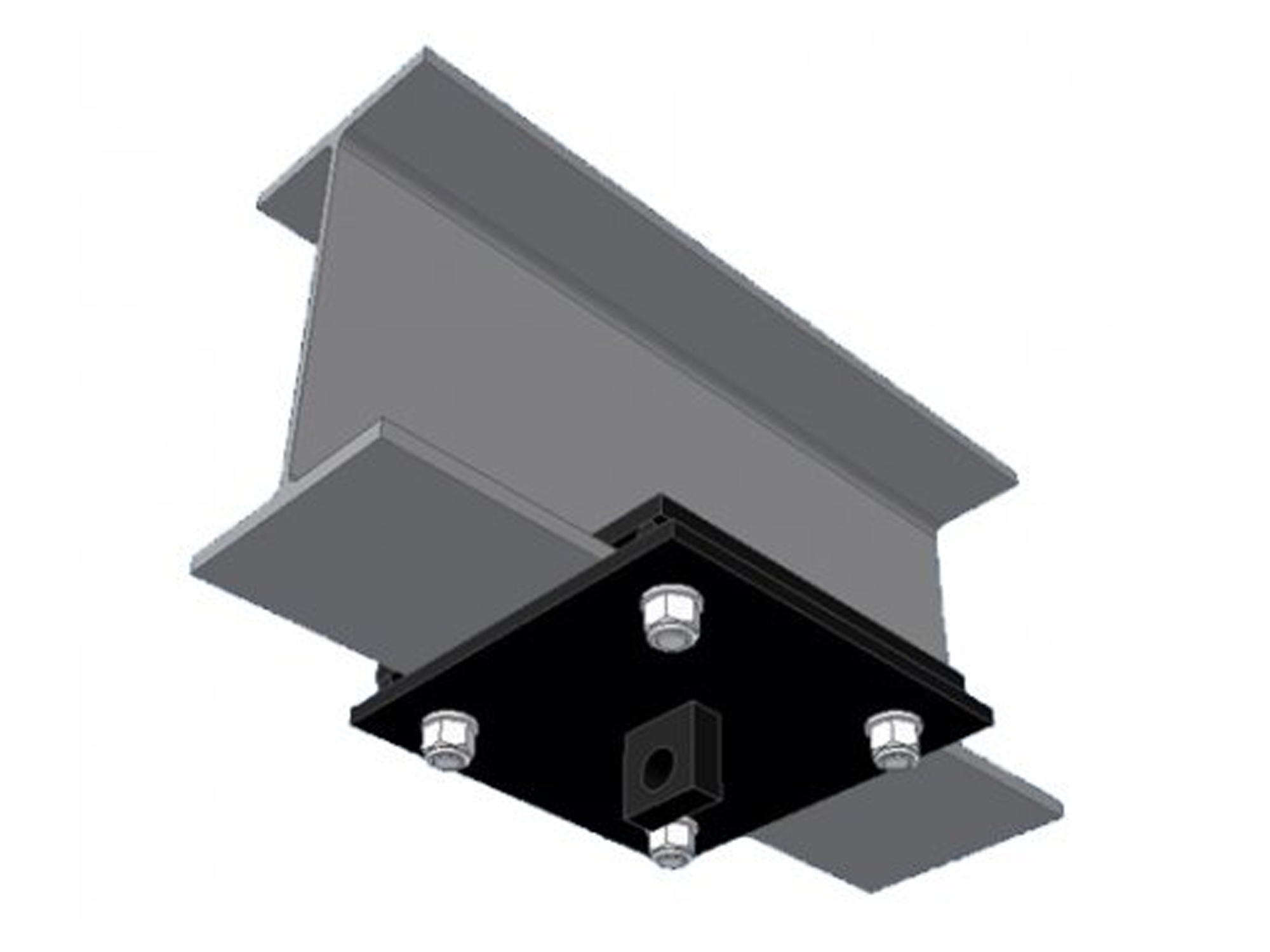 Fixed point brackets for fixed hoist (motor) or rigging installations