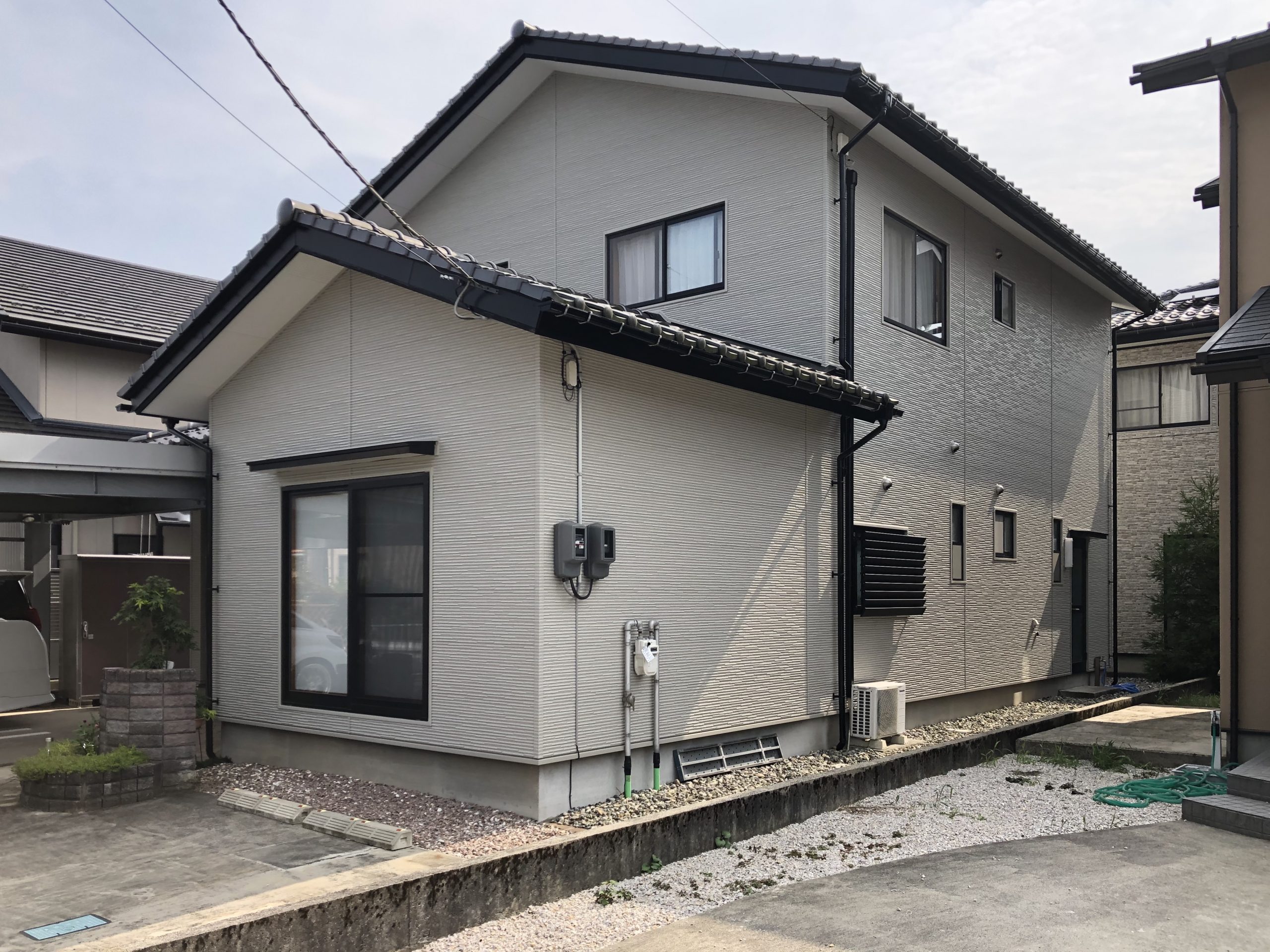 爽やかな色に納まりました。 北国増改センター