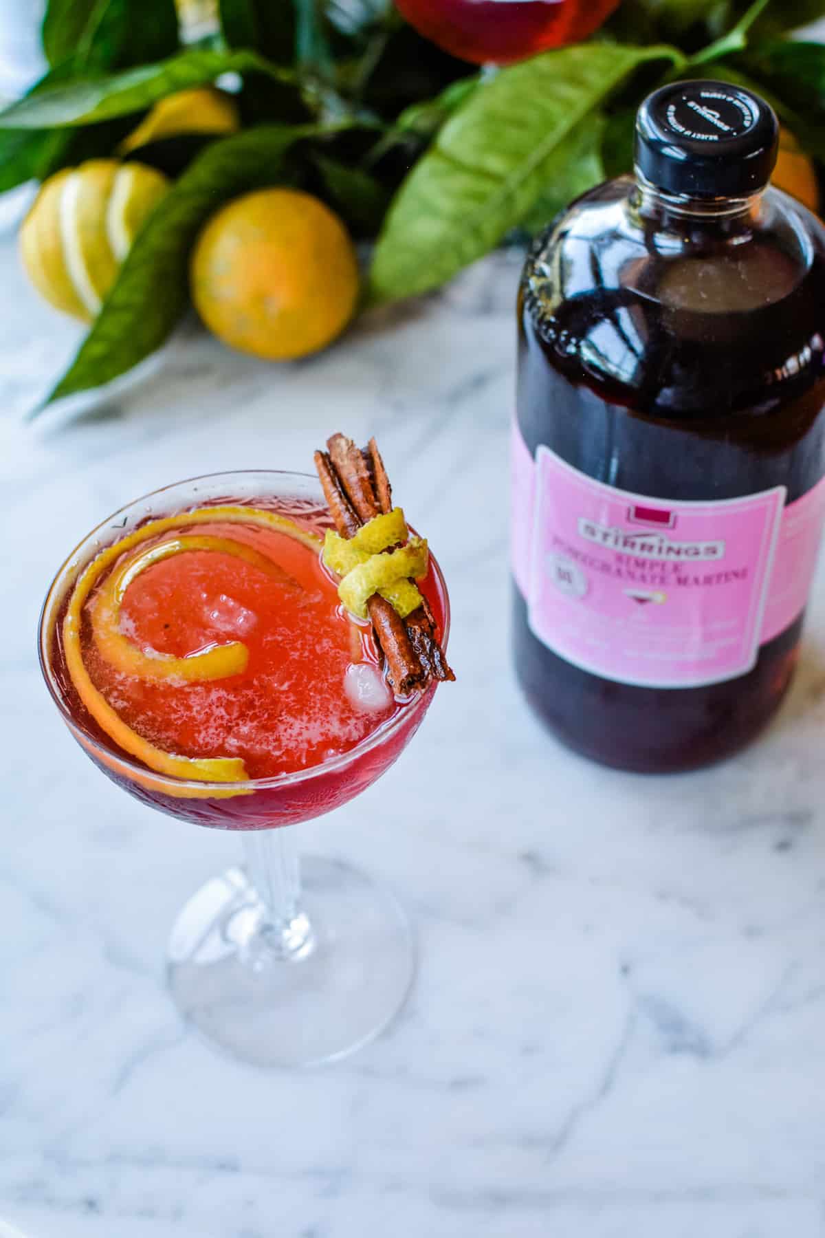 Pomegranate Tequila Sidecar Cocktail Recipe ¡HOLA! JALAPEÑO