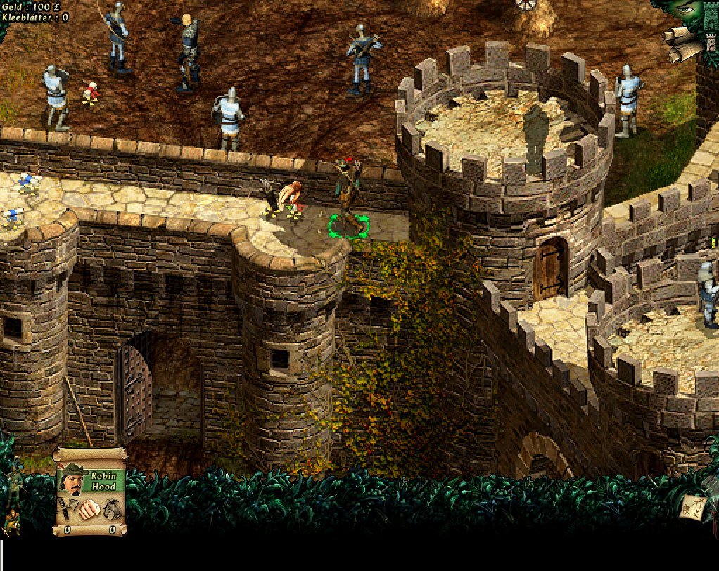 Robin Hood Die Legende von Sherwood HOLARSE Spielen unter Linux