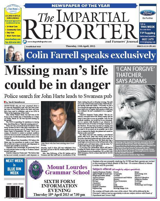 Weekly newspaper named as Northern Ireland's best Journalism News