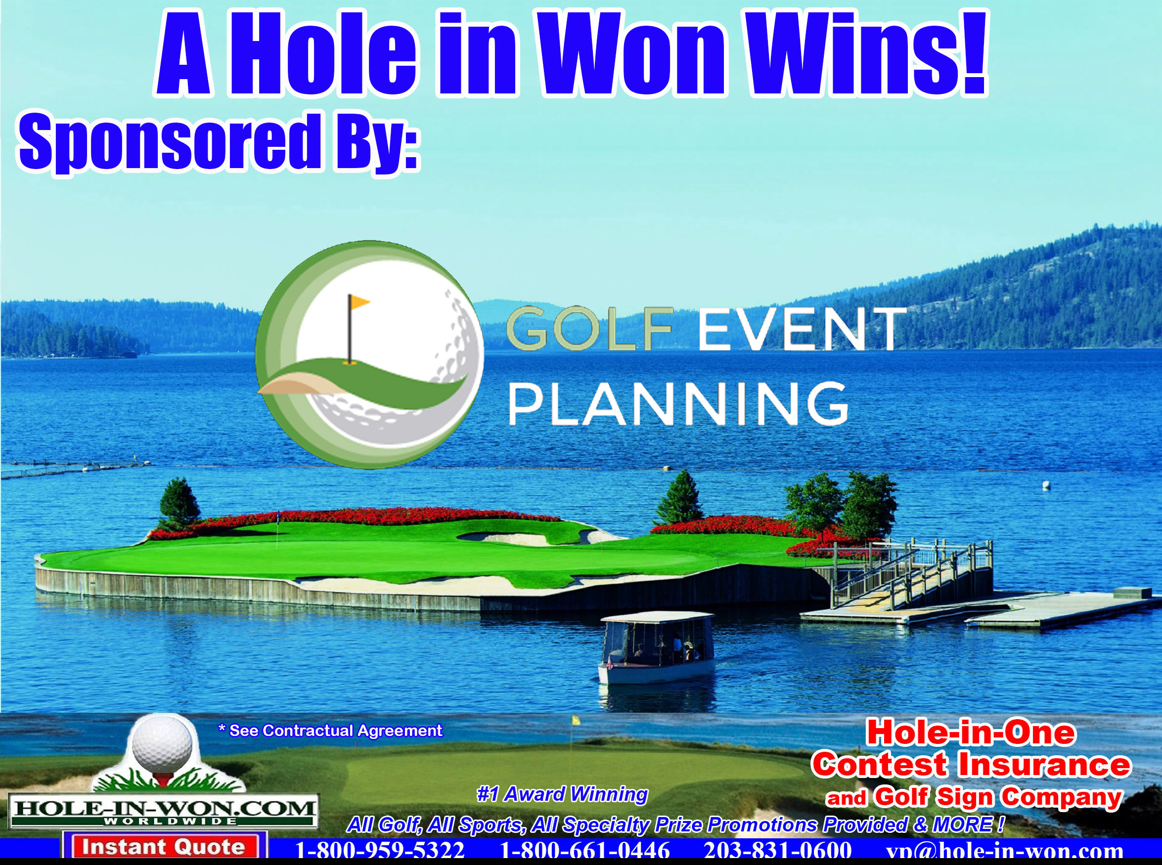 Hole in One Insurance Golf Event Planners