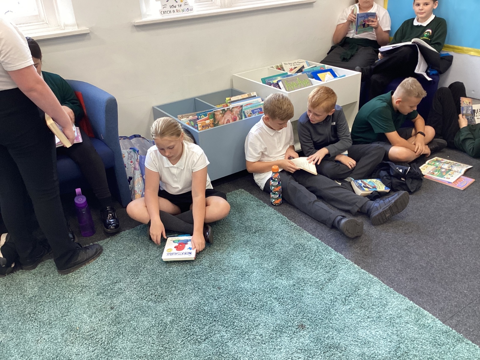 Holgate Primary and Nursery Library visit