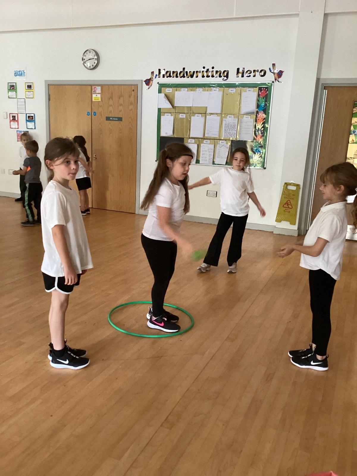 Holgate Primary and Nursery Underarm throwing