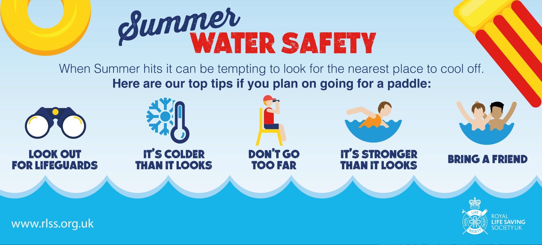 Water Safety holiday advice in northdevon