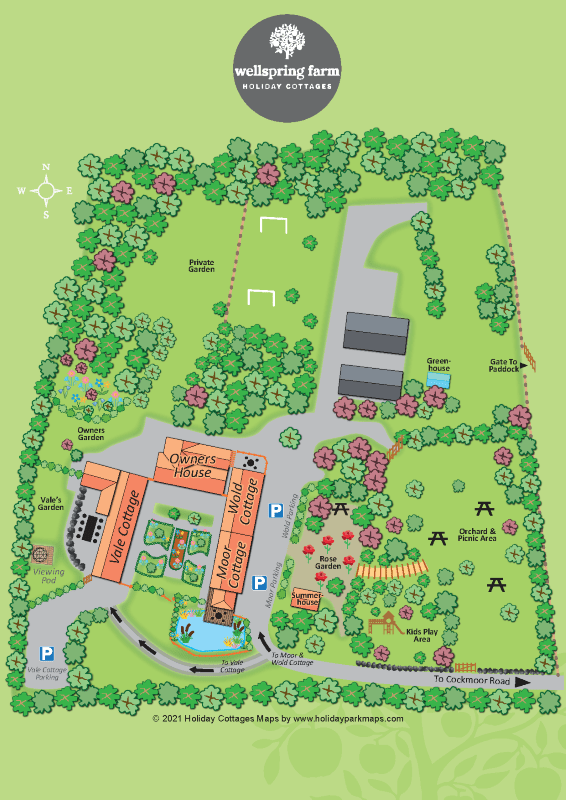 Trenance,Walworth Castle,Waveney Valley Park Maps
