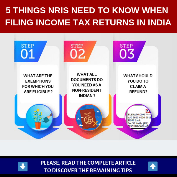 “5 Things NRIs need to know when filing Tax Returns in India” is