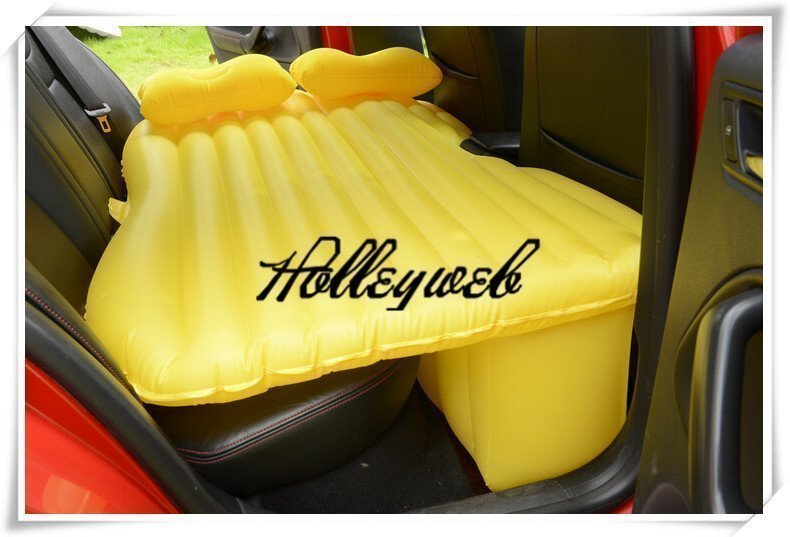 PVC Inflatable Car Travel Car Mattress Inflatable Car Air Bed holleyweb