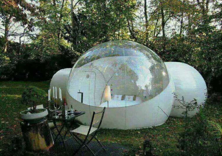 Out Door Bubble House Bubble Tent with Two Entrance holleyweb