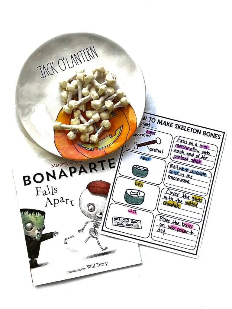 Bonaparte Falls Apart Halloween Read Aloud and Escape Room Hollie