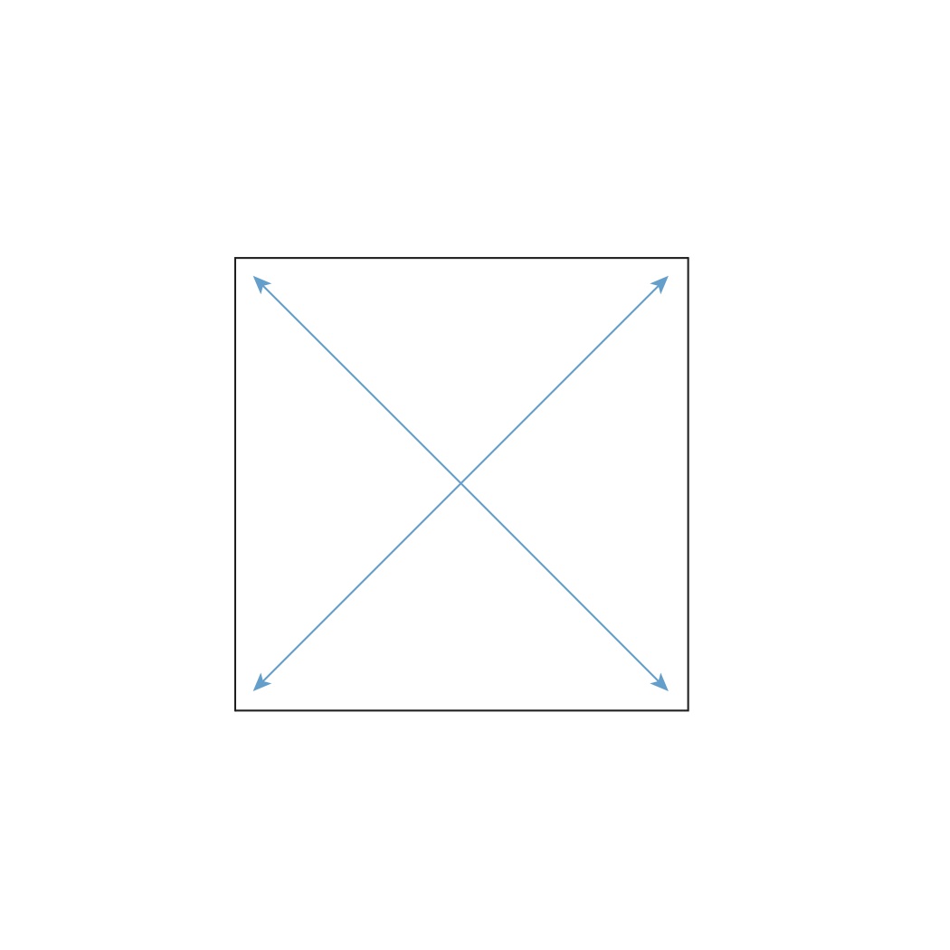 Shawl Geometry Square Center Out and Hem In Holly Chayes