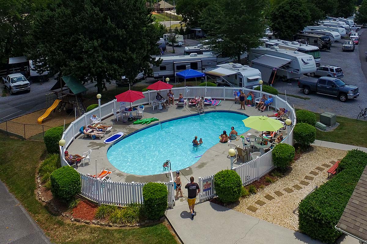 King's Holly Haven RV Park Pigeon Tennessee