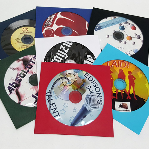 CD printing In Paper Sleeve CD Duplication Los Angeles