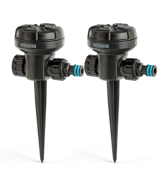 3 Arm Sprinkler With Weighted Metal Base Holman Industries