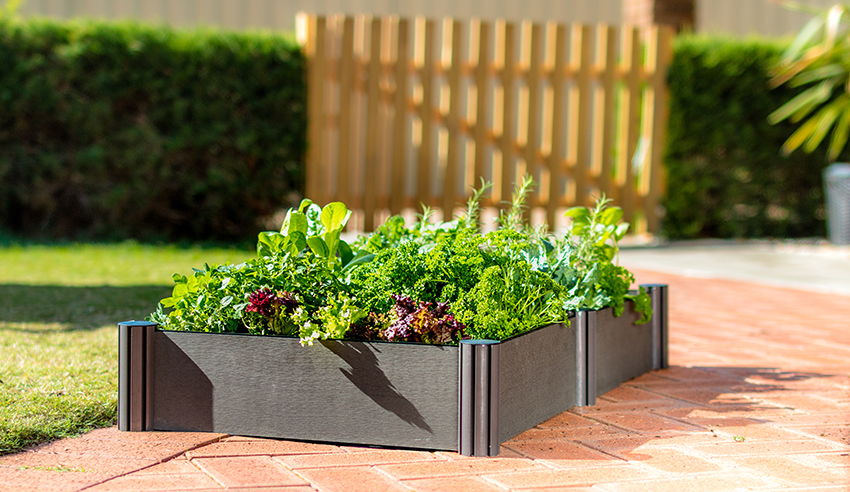 Raised Garden Bed, 600mm × 1200mm × 150mm Holman Industries