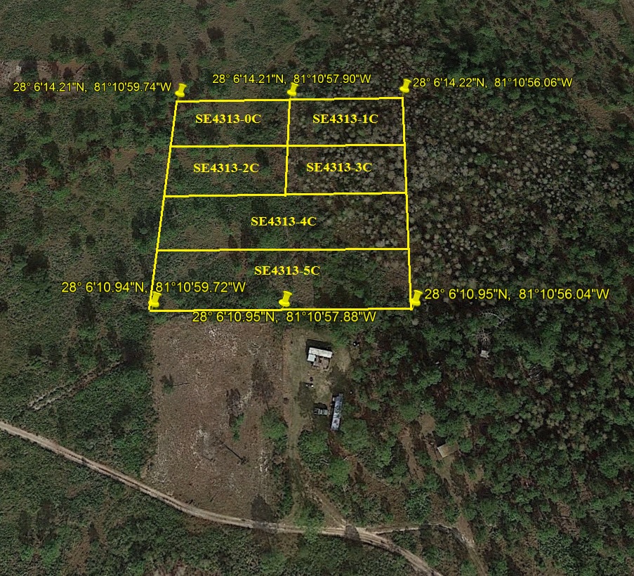 Suburban Estates Holopaw Recreational Lots For Sale