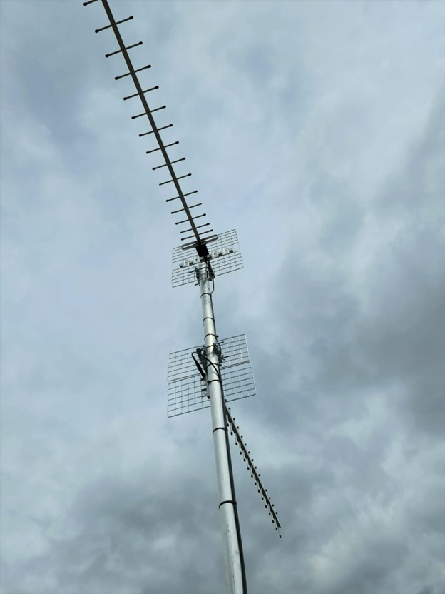 Holosys AMR system with two rotating antennas collects gas consumption