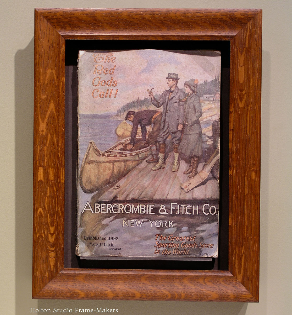 1913 Abercrombie & Fitch catalog Holton Studio FrameMakers