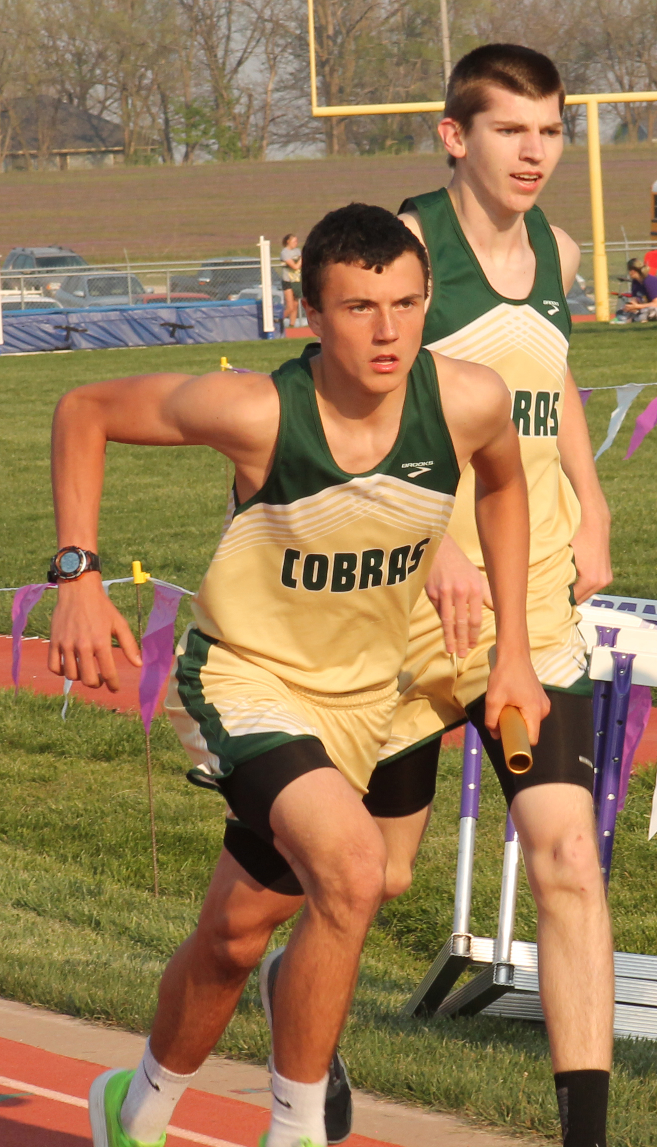 JH track The Holton Recorder